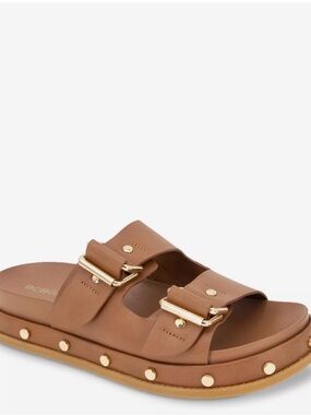 BCBGeneration Bamba Platform Sandal Cognac